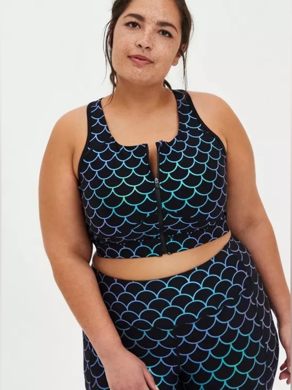 Torrid TRU Low-Impact Wireless Zip-Front Active Sports Bra
